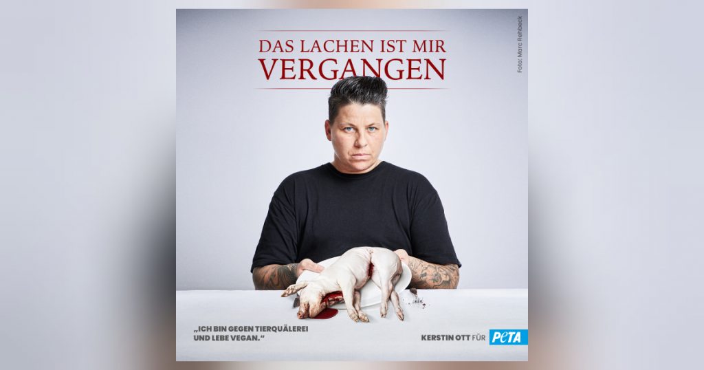 Kerstin Ott und PETA: Ein starkes Duo gegen Tierleid
