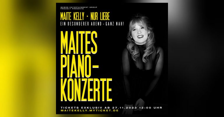 Maite Kelly ganz besonders nah bei ihrer Piano-Tour