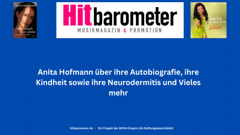 Anita Hofmann im Hitbarometer-ZOOM-Interview