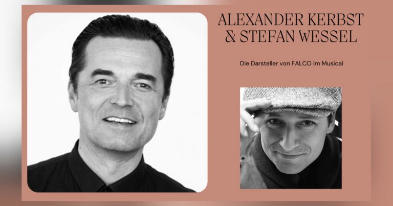 Alexander Kerbst & Stefan Wessel erwecken Falco zu neuem Leben