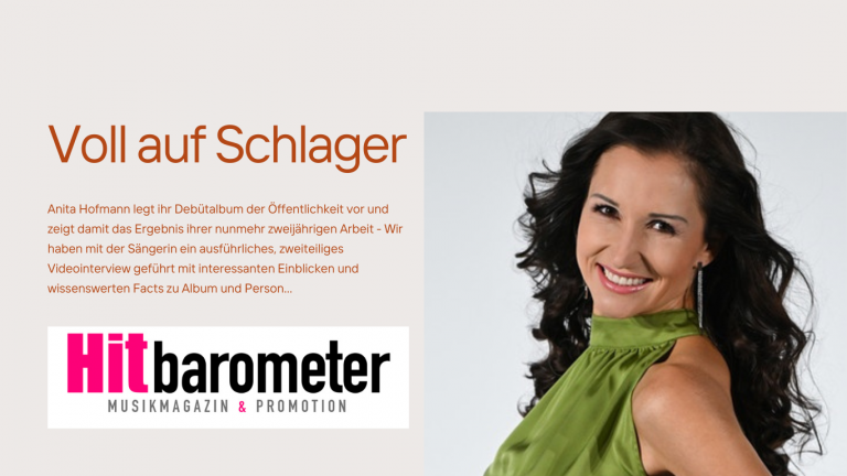 Anita Hofmann und ihre „Voll auf Schlager“ – Reise