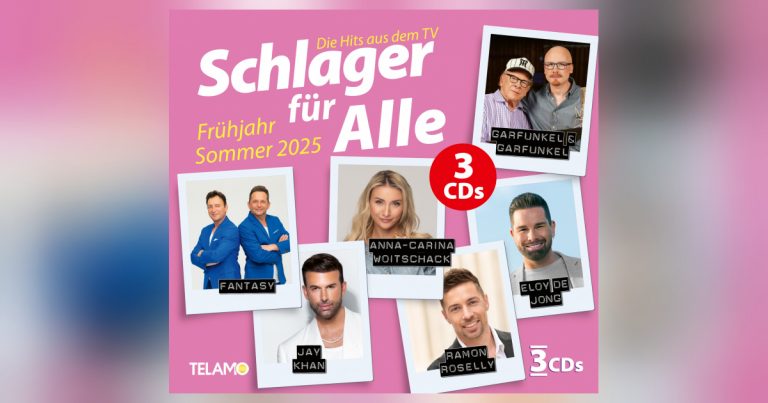 Schlager für Alle- Frühjahr/Sommer 2025 macht Lust auf Frühling
