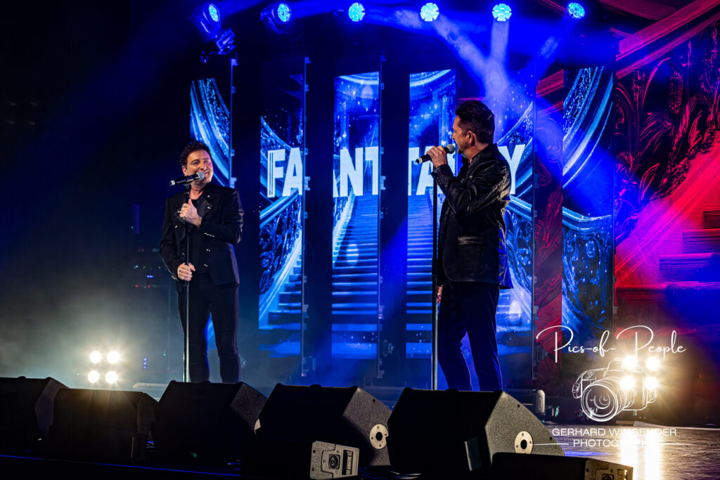 Schlagerduo FANTASY am 23.04.2025 in Bielefeld Foto: Gerhard Wingender