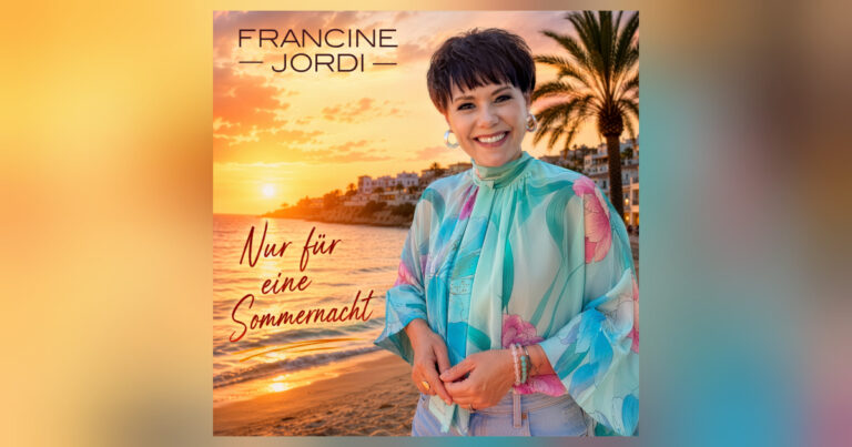 Francine Jordi entfacht mit „Nur für eine Sommernacht“ pures Sommerfeeling